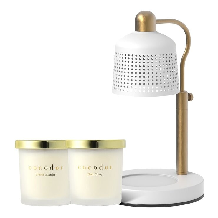 COCODOR 復古融蠟燈+大豆蠟燭 130公克 X 2入組