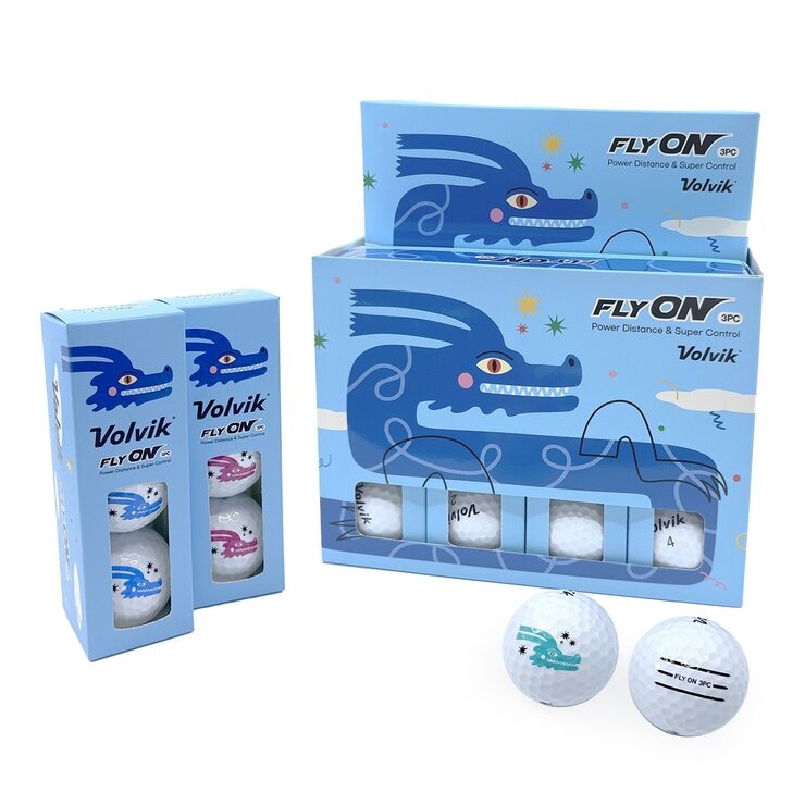 Volvik Gift Set 高爾夫三層球 24入