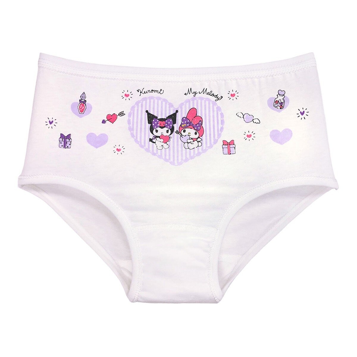 女童卡通圖案純棉內褲 6件入 XL