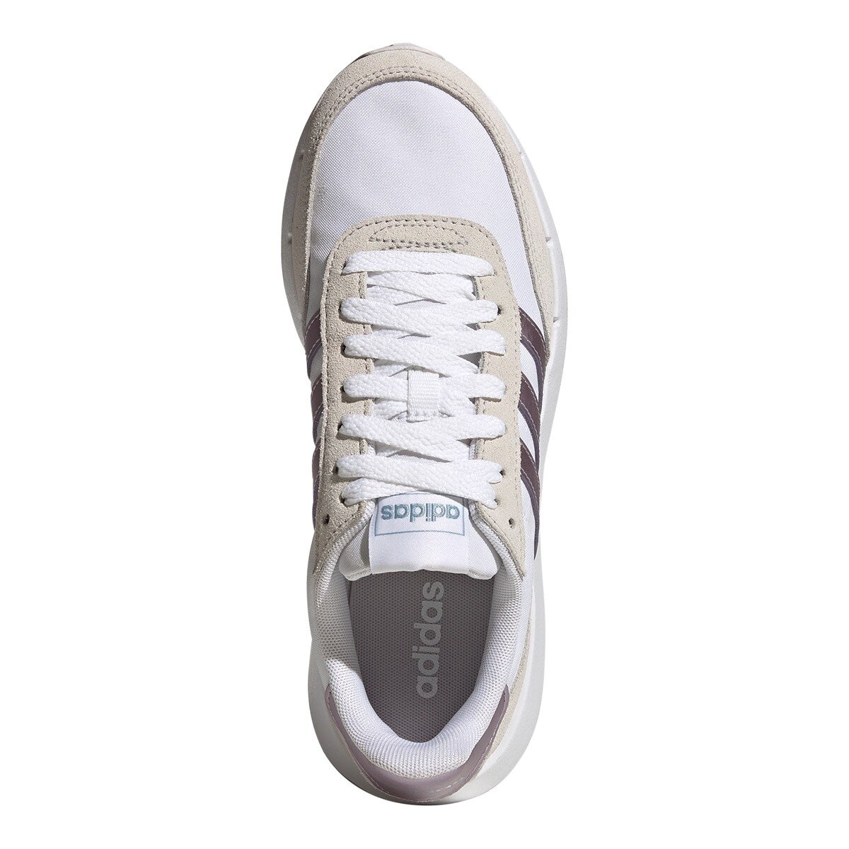 Adidas 女慢跑鞋 白
