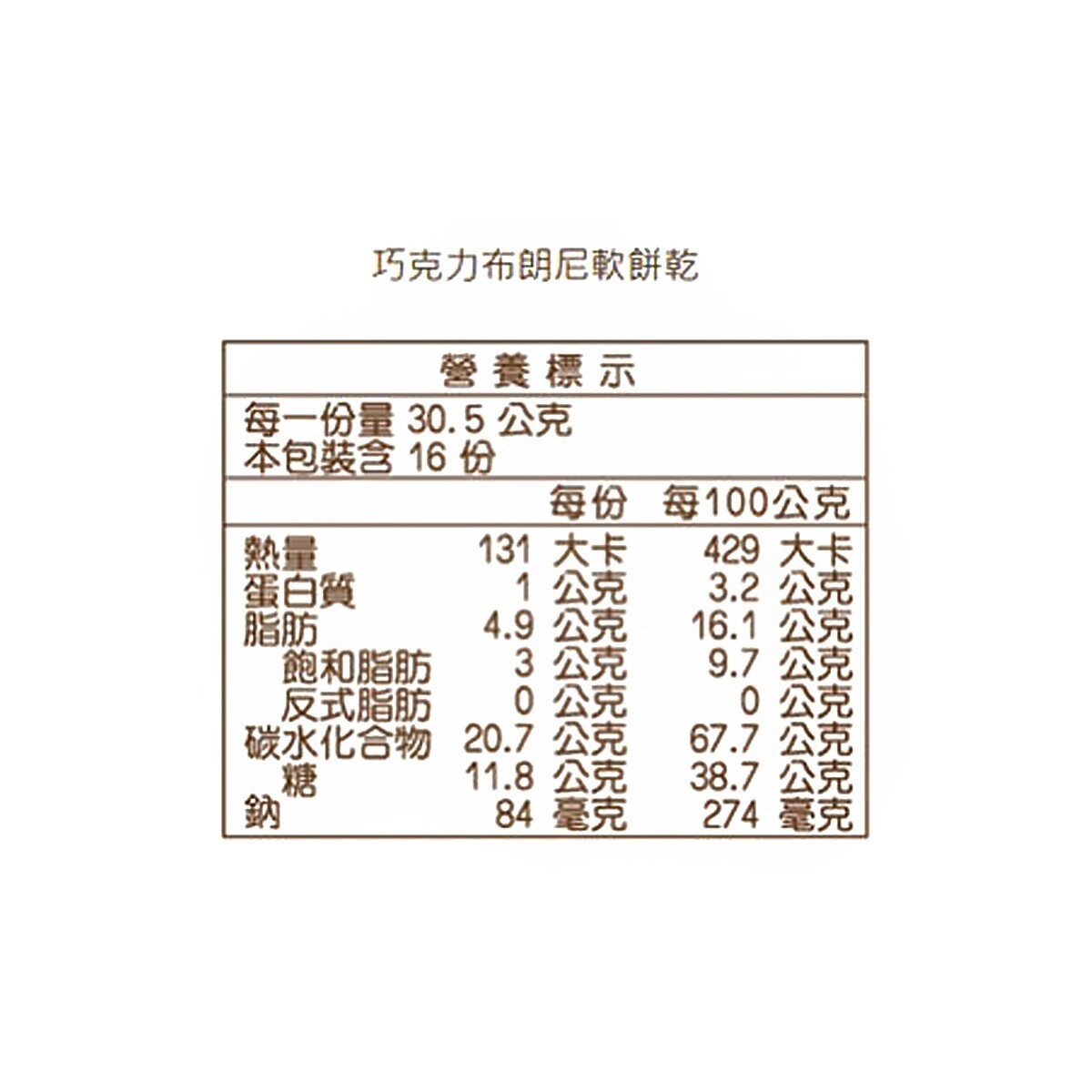 琣伯莉 美式巧克力雙重奏 896公克