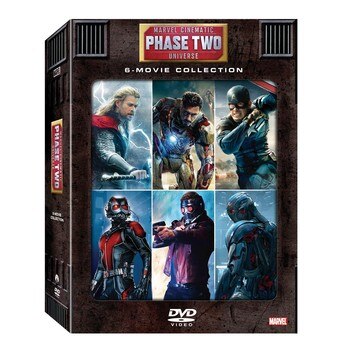 DVD - 漫威電影世界第二階段大合集 : 鋼鐵人 3 + 雷神索爾2 : 黑暗世界 + 美國隊長2 : 酷寒戰士 + 星際異攻隊 + 復仇者聯盟2 : 奧創紀元 + 蟻人 (6碟) DVD - 漫威電影世界第二階段大合集 : 鋼鐵人 3 + 雷神索爾2 : 黑暗世界 + 美國隊長2 : 酷寒戰士 + 星際異攻隊 + 復仇者聯盟2 : 奧創紀元 + 蟻人 (6碟)