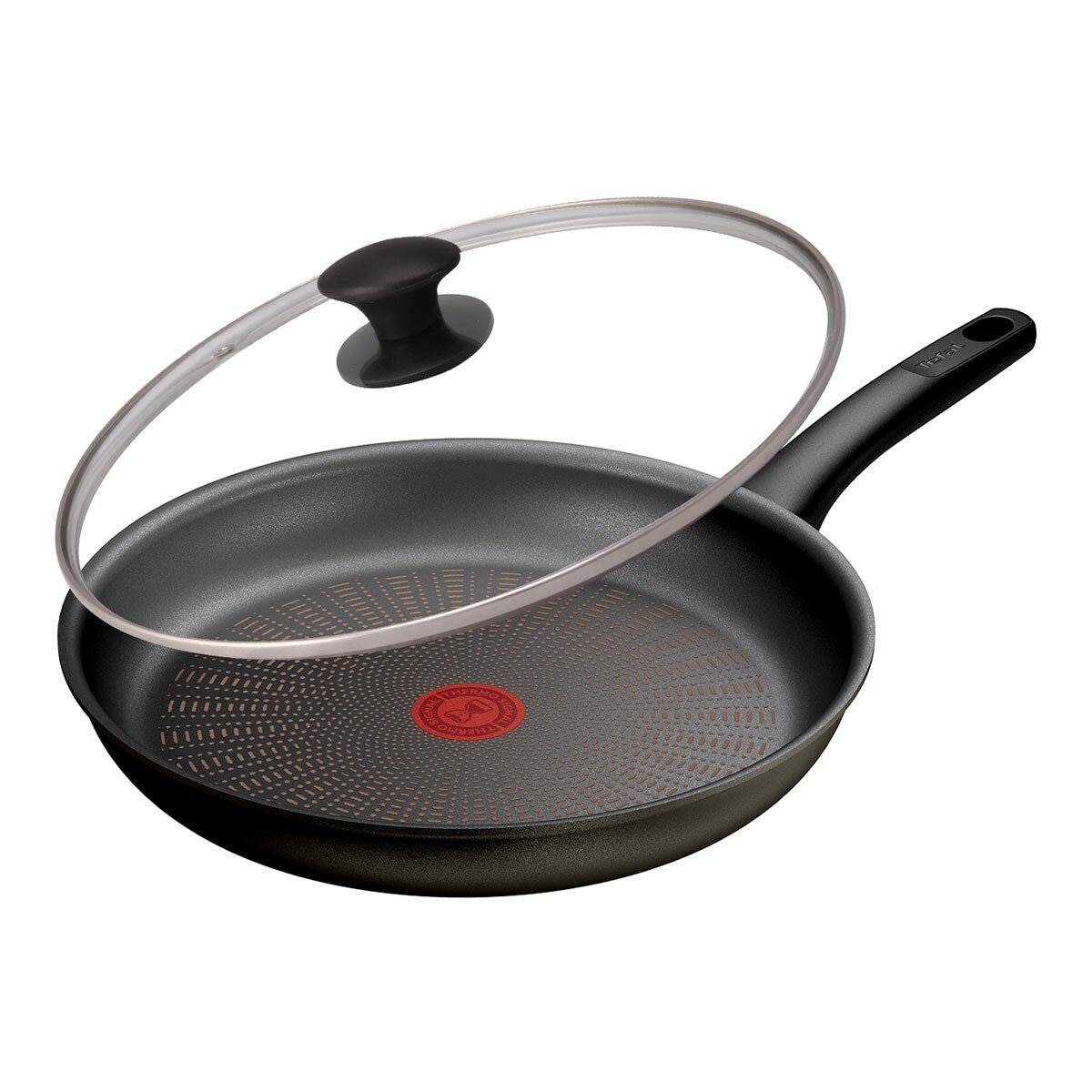 Tefal 法國特福 ProTech系列 不沾平底鍋 30公分含玻璃上蓋