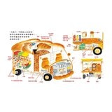 麵包小偷(4-6冊) 出發吧！飯糰男孩＋熱呼呼的麵包車＋麵包小偷和蘋果假面超人