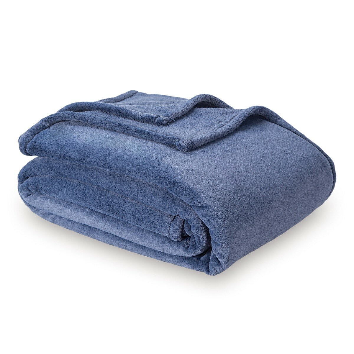 Berkshire 雙人舒適毯 233公分 X 248公分 藍