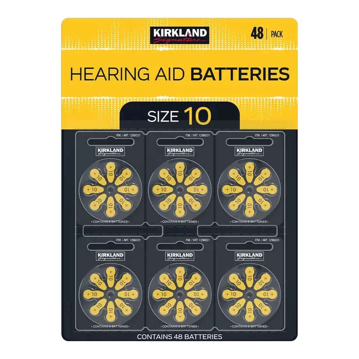 科克蘭 助聽器電池 Size 10