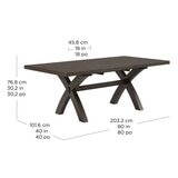 Bayside Furnishings 餐桌椅七件組