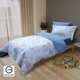 CASA 100%萊賽爾兩用被床包枕套四件組 秋實灰藍 單人