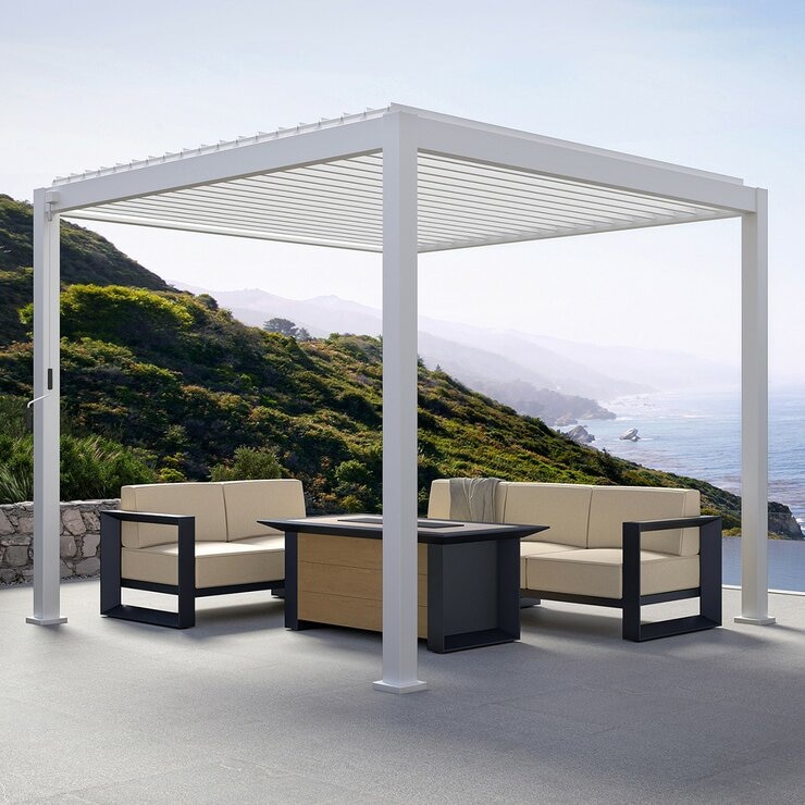 Mirador 111DA 10呎 X 10呎 戶外遮陽亭 白色 Mirador 111DA 10呎 X 10呎 戶外遮陽亭 白色