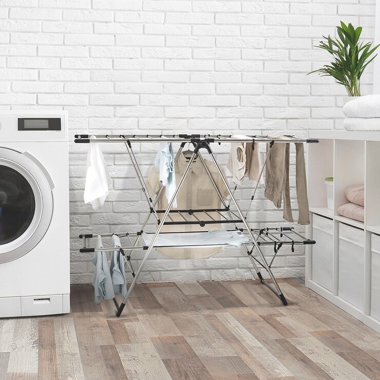 Greenway 折疊式室內外兩用不鏽鋼曬衣架