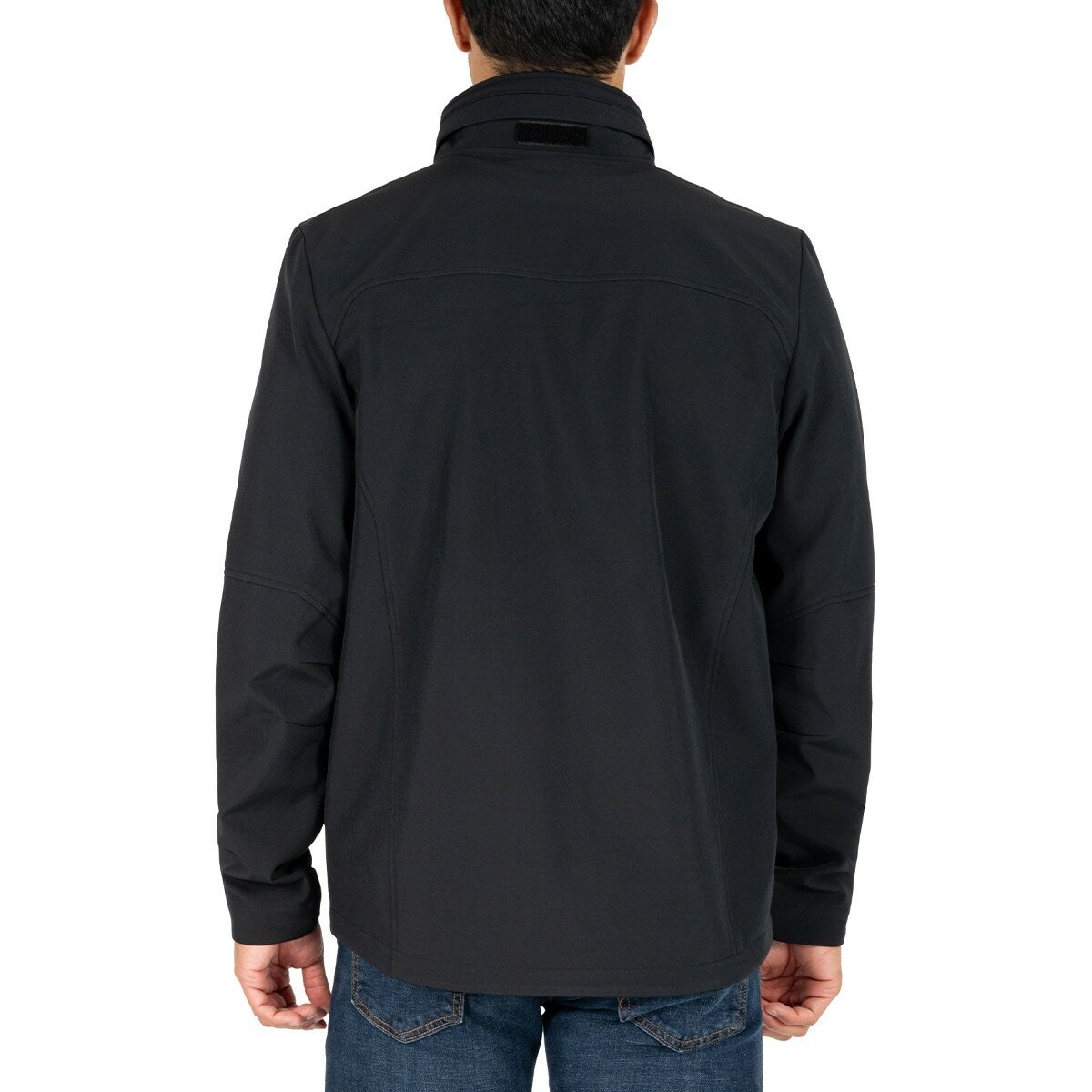 Gerry 男防風軟殼外套 黑