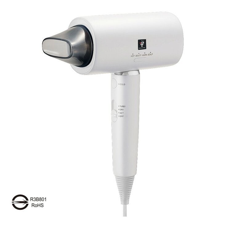 夏普 水潤速乾全電壓吹風機 白 IB-P80MT-W