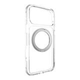 MAGEASY MagStand 360 M 磁吸旋轉支架防摔手機殼 iPhone 17 Pro Max(透明) + 鏡頭保護貼Lenz(迷霧) + Vetro 9H 鋼化玻璃保護膜