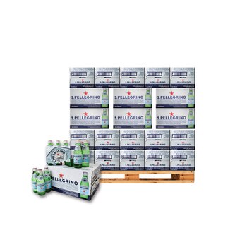 San Pellegrino 聖沛黎洛 天然氣泡水 250毫升 X 24瓶 X 65入 San Pellegrino 聖沛黎洛 天然氣泡水 250毫升 X 24瓶 X 65入