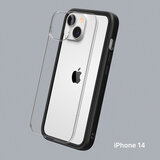 犀牛盾 iPhone 14 MOD NX 防摔手機殼 + 9H 3D滿版螢幕玻璃保護貼 黑