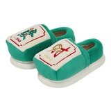 發財毛絨室內拖鞋