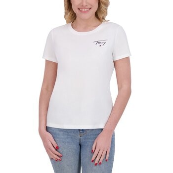 Tommy Hilfiger 女短袖 Logo 上衣