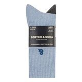 Scotch & Soda 男襪6入組 淺藍