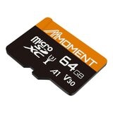 MMOMENT 64GB MicroSDXC U3 V30 A1 記憶卡 2入組 MMOMENT 64GB MicroSDXC U3 V30 A1 記憶卡 2入組