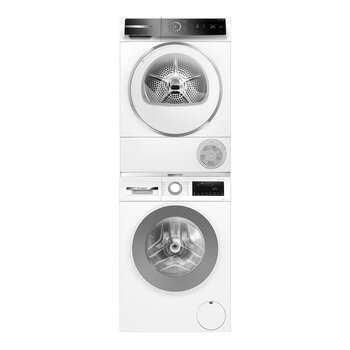 BOSCH 10公斤 去漬抗敏滾筒洗衣機 WGA15200TC + BOSCH 9公斤 Heat Pump 速效乾衣機 WQB245B0TC