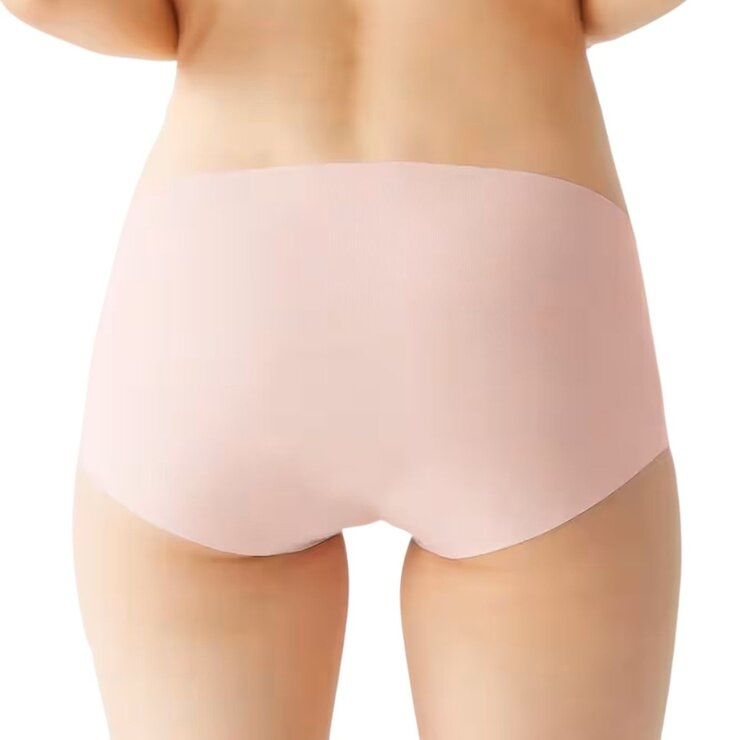 郡是 無縫製低腰女內褲 2入 粉色 LL