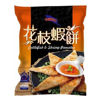 味覺鮮知 冷凍花枝蝦餅 240公克 X 4片 味覺鮮知 冷凍花枝蝦餅 240公克 X 4片