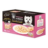CESAR WET DOG FOOD西莎成犬低脂雞肉蒸鮮包70公克X 16入