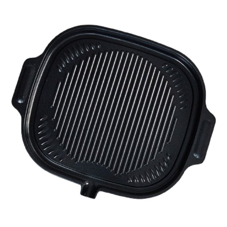 CHEFWAY 陶瓷不沾塗層萬用IH雙耳烤盤 32公分 黑