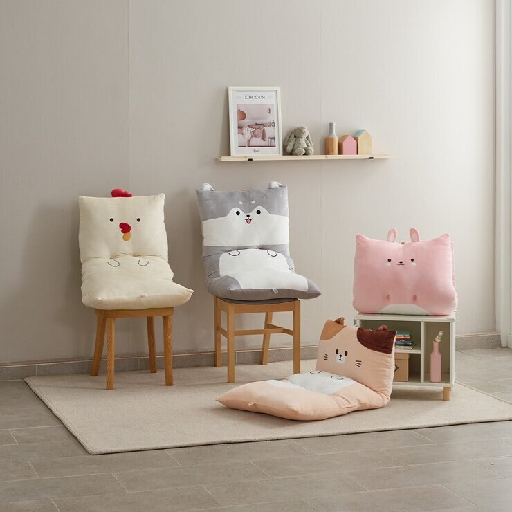 Dorothy & Theo 動物造型坐墊 小雞