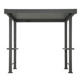 Mirador 111DA 8.8呎 X 8.2呎 戶外遮陽亭 深灰色 Mirador 111DA 8.8呎 X 8.2呎 戶外遮陽亭 深灰色