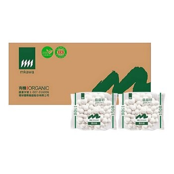 菇菇好 有機雪白菇組合 20入