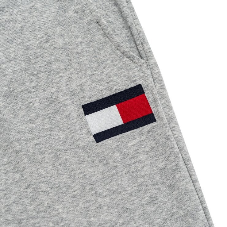 Tommy Hilfiger 女刺繡Logo休閒束口長褲 灰 Tommy Hilfiger 女刺繡Logo休閒束口長褲 灰