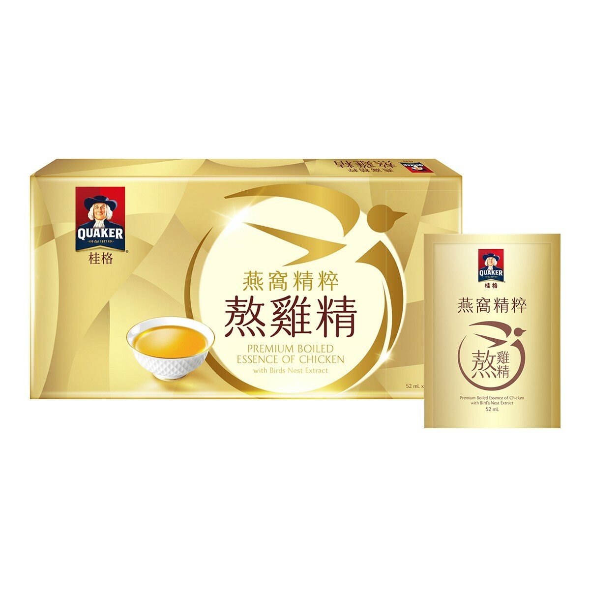 桂格 燕窩精粹熬雞精 52毫升 X 14包
