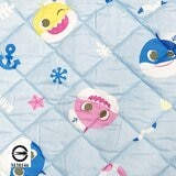 收納型卡通兒童睡袋 3件組 鯊魚寶寶 小小水手