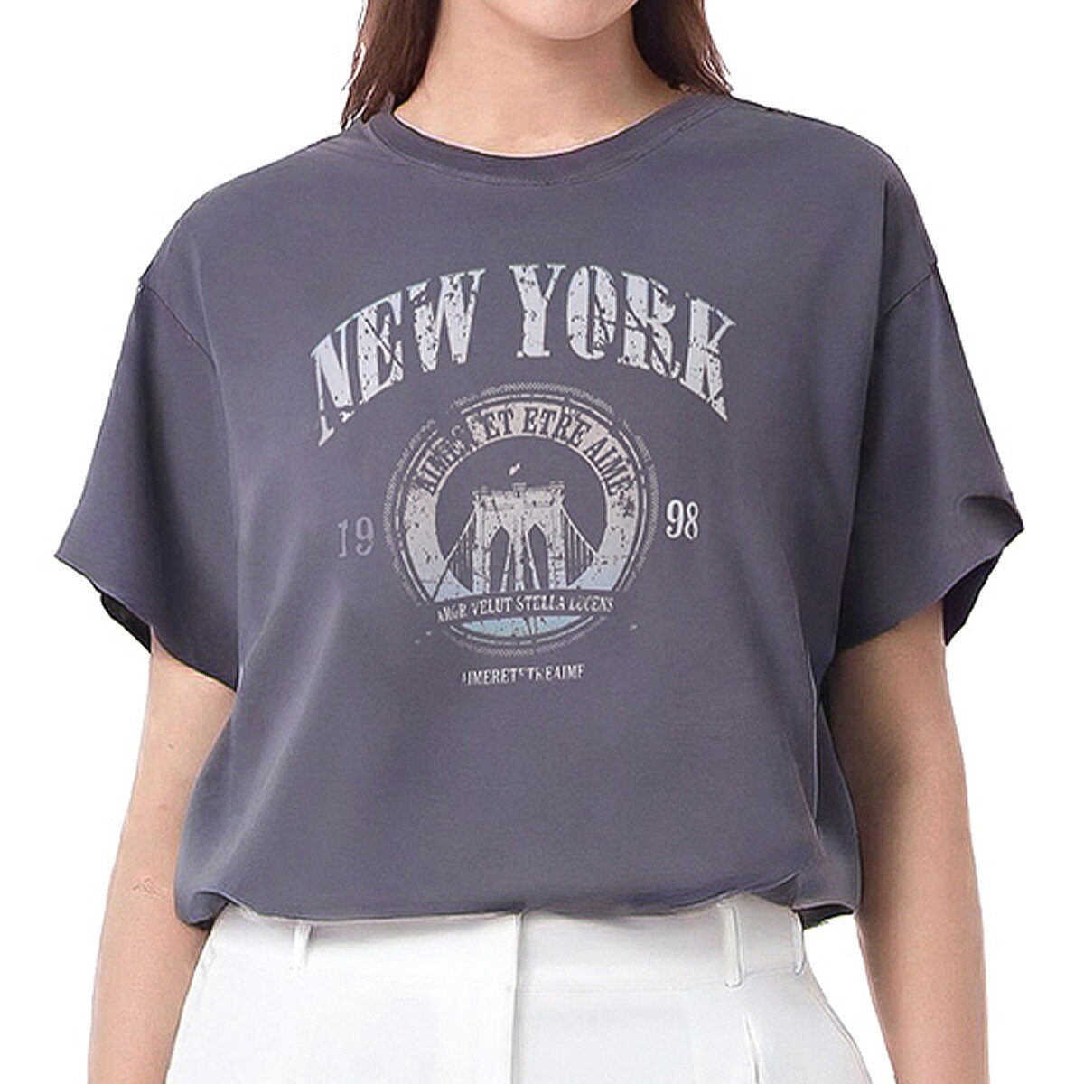 Visit In Ny 女短袖上衣