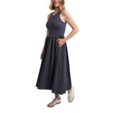 RVCA 女無袖連身洋裝 黑