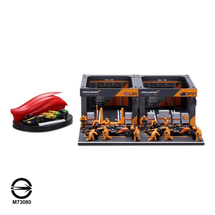 Bburago 1:43 賽車維修中心 Mclaren / 3歲以上