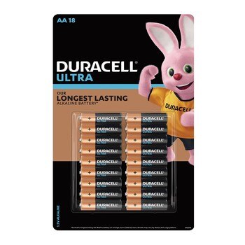 Duracell 金頂超能量電池3號18入 Duracell 金頂超能量電池3號18入