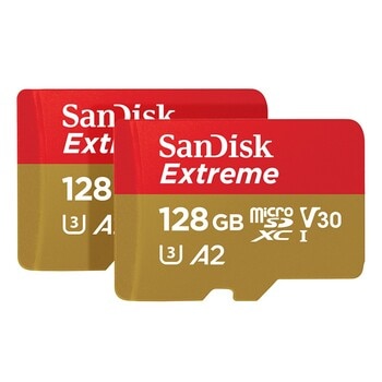 SanDisk Extreme microSDXC 128GB 記憶卡 2入