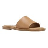 Steve Madden 女真皮拖鞋