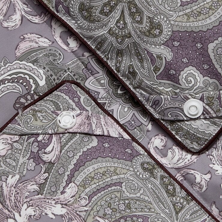 Hotel Grand 雙人白鵝絨可水洗子母被 180公分 X 210公分 紫