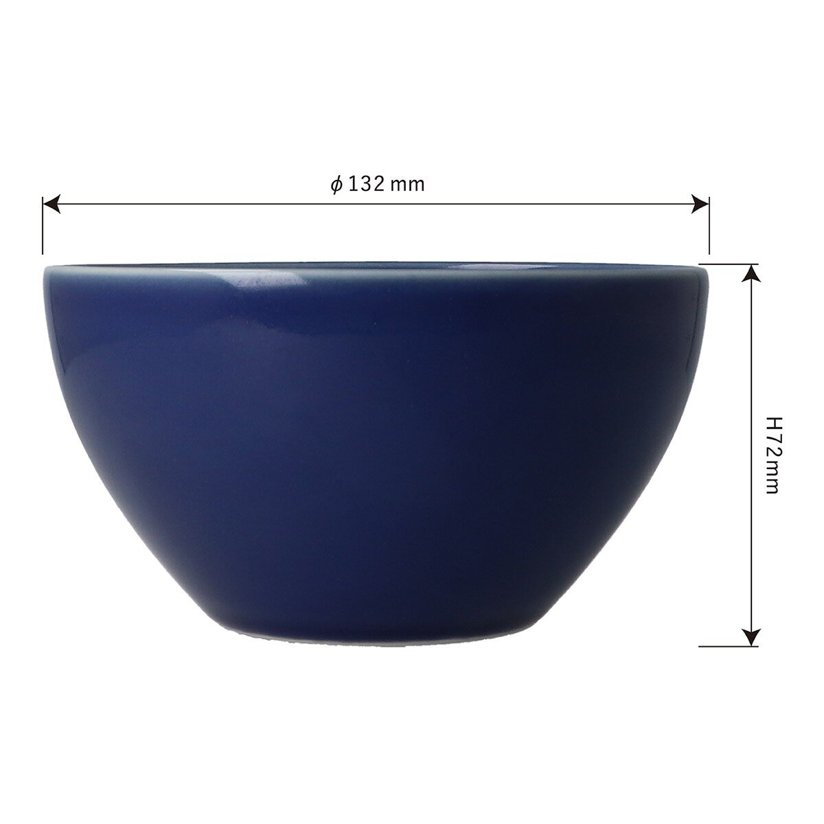 Minoyaki 日本製美濃燒飯碗 4件組 藍色