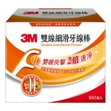 3M 雙線牙線棒組合包 950支
