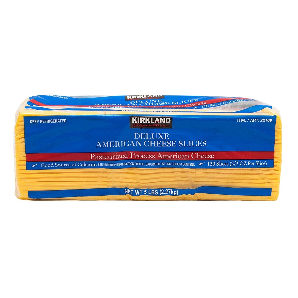 Kirkland Signature 科克蘭 特級美國乾酪片 2.27KG Costco 好市多線上購物