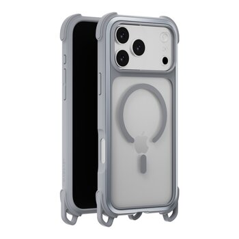 MAGEASY Odyssey Strap M 超軍規防摔掛繩手機殼 iPhone 17 Pro Max + 鏡頭保護貼Lenz + Vetro 9H 鋼化玻璃保護膜