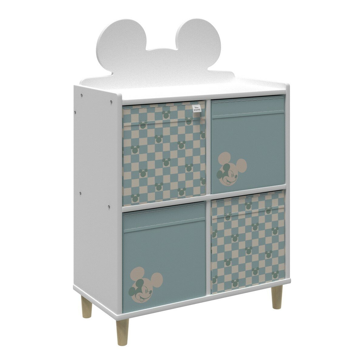 Disney 造型四格置物櫃