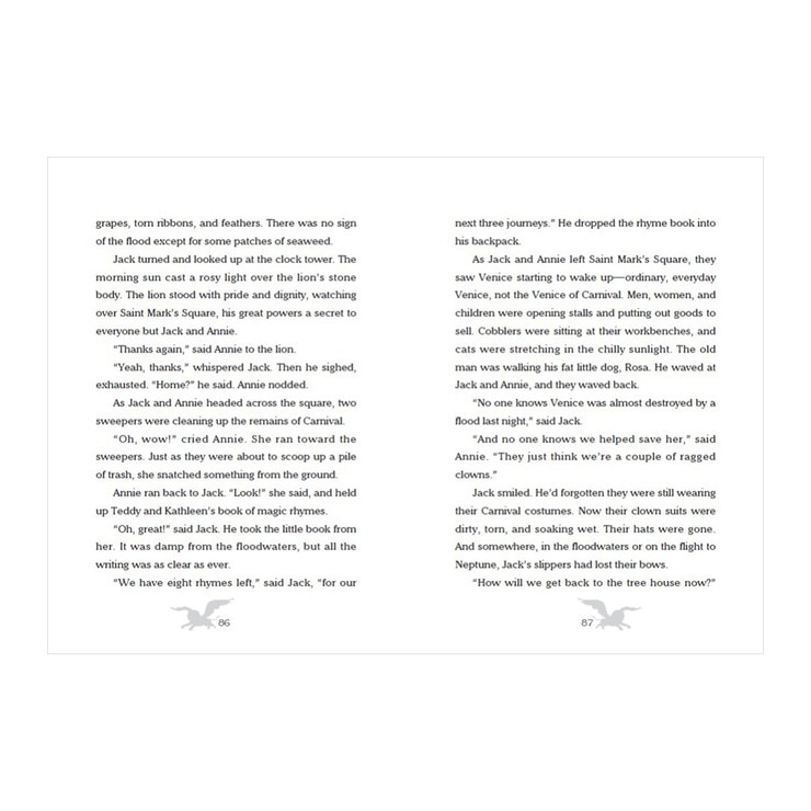 神奇樹屋中英雙語套書 5 (33-40集)