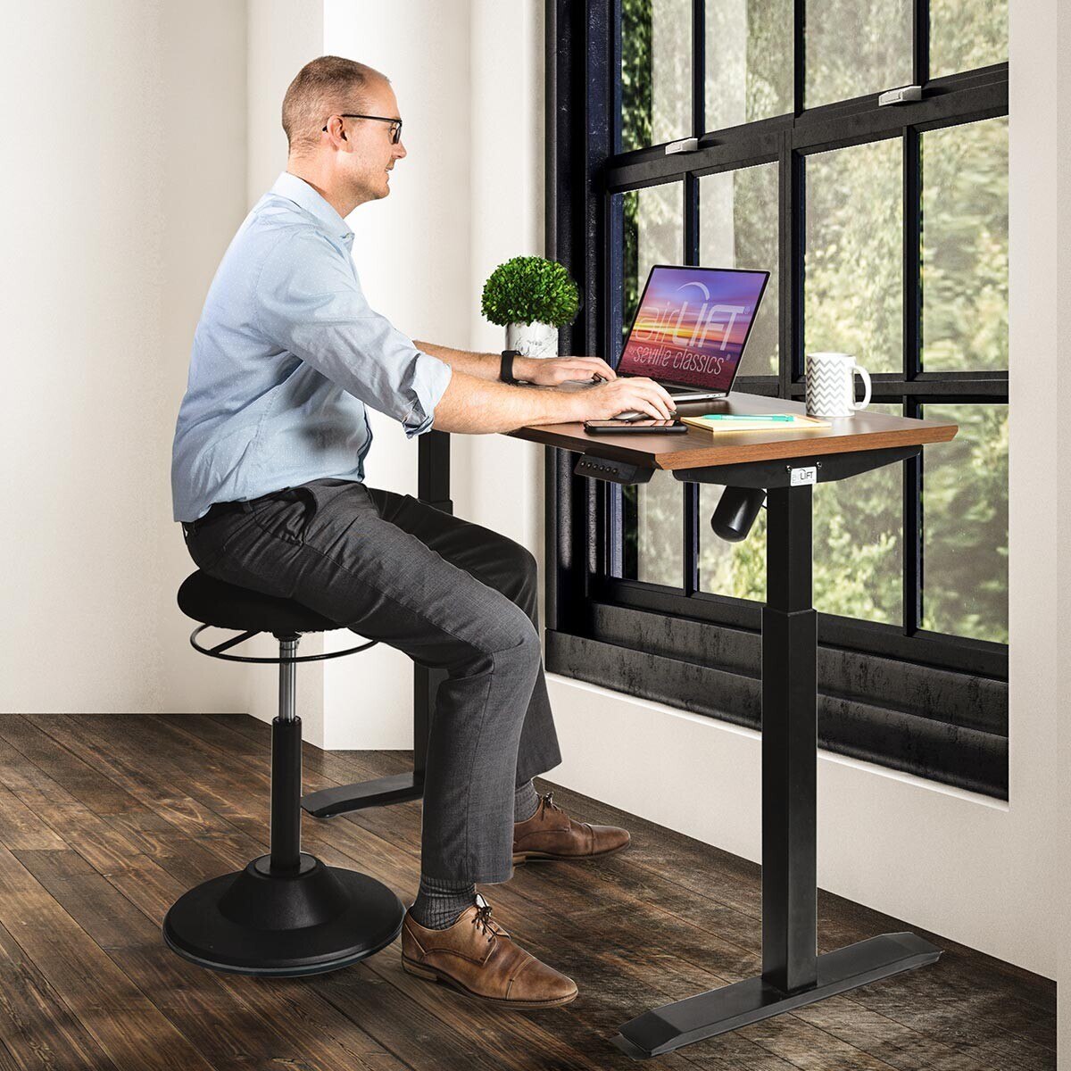 Airlift 電動升降桌 黑 Costco 好市多線上購物