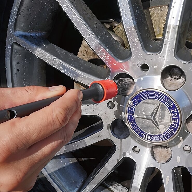 Soft99 DiGloss 好神輪胎刷 + 輪圈細毛刷 + 輪圈刷