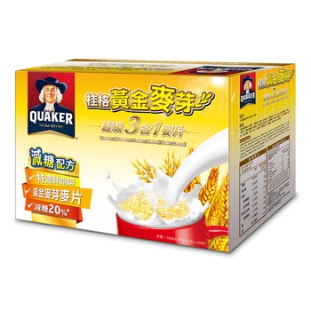 桂格黃金麥芽三合一麥片 33公克 X 50 包 桂格黃金麥芽三合一麥片 33公克 X 50 包